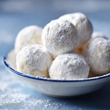 Condensed Milk Snowballs in 22 Minutes Recipe Card