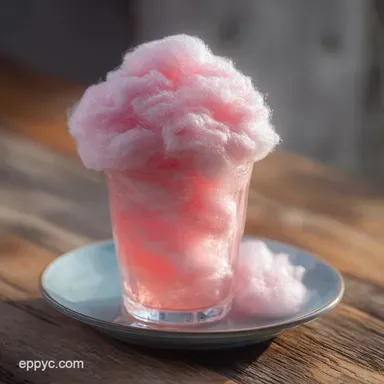 Cotton Candy Lemonade for 4 Servings Recipe Card