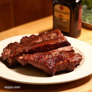 FallOffTheBone how to cook country style Ribs Southern Comfort Recipe Card