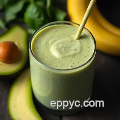 My Creamy Avocado Smoothie Recipe: Easy & Delicious Breakfast Treat Recipe Card
