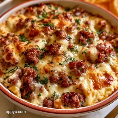 Cheeseburger Dip for 12 Servings