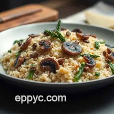 Ultimate Comfort: My Creamy Mushroom and Asparagus Risotto Recipe