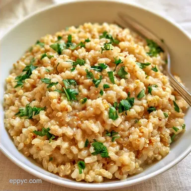Creamy Quinoa Risotto