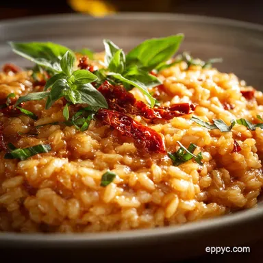 Sundried Tomato Risotto: The Secret to Creamy, Velvet Italian Rice Recipe Card