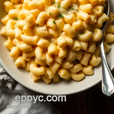 Creamy Vegan Mac n Cheese Recipe: A Dairy-Free Comfort Classic Recipe Card