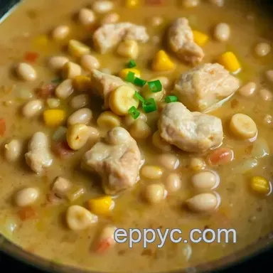 Comforting White Chicken Chili Slow Cooker Pioneer Woman: Family Favorite Recipe Card