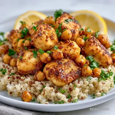 Chicken Quinoa Bowl: Air Fryer