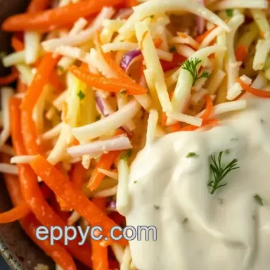 Crispy Coleslaw & Zesty Tartar Sauce: Perfect Side Dishes with Fish Fry Recipe Card