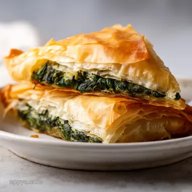 Phyllo Dough Recipes: Ultimate Crispy Greek Spanakopita Recipe Card