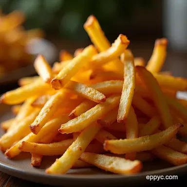 The Golden Standard Crispy Oven French Fries from Scratch Recipe Card