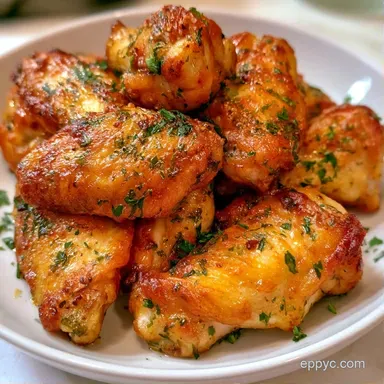Ranch Wings for 4 Servings Recipe Card