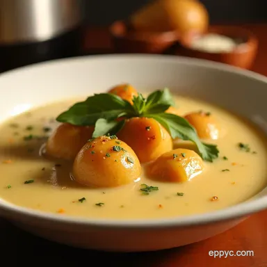 Easy Potato Soup in a Crock Pot My Familys Secret Recipe Card