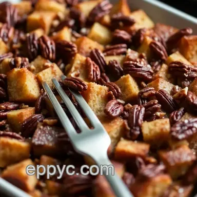 Decadent Caramelized Pecan French Toast Bake: A Weekend Indulgence Recipe Card