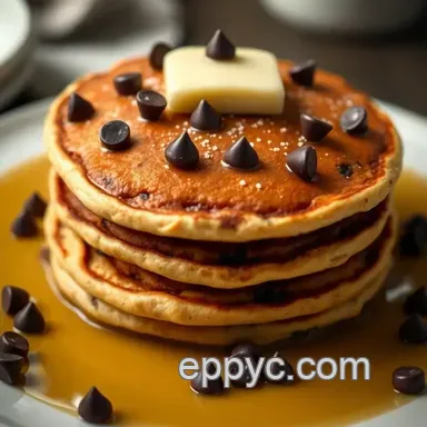 Decadent Chocolate Chip Pancakes Recipe: A Breakfast Dream Come True! Recipe Card