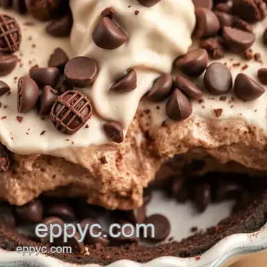 Decadent Chocolate Mud Pie: An Easy Dessert for Chocolate Lovers Recipe Card