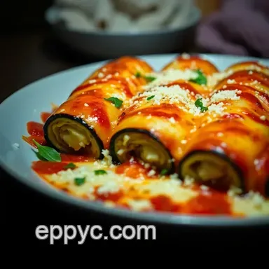 Deliciously Cheesy Italian Eggplant Rollatini Recipe: A Family Favorite Recipe Card