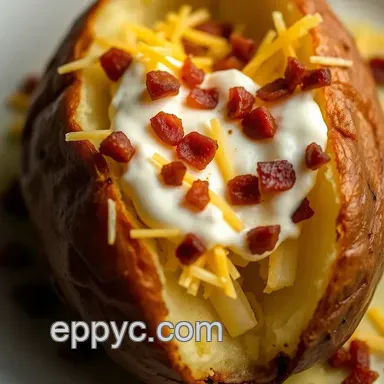 Easy & Decadent Recipe: How to Make Twice Baked Potatoes for Comfort Food Lovers Recipe Card