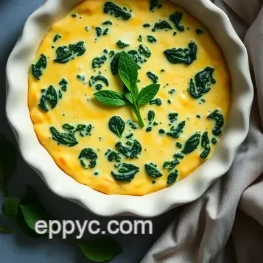 My Family's Favorite Simple Spinach Quiche Recipe - Easy & Delicious Recipe Card