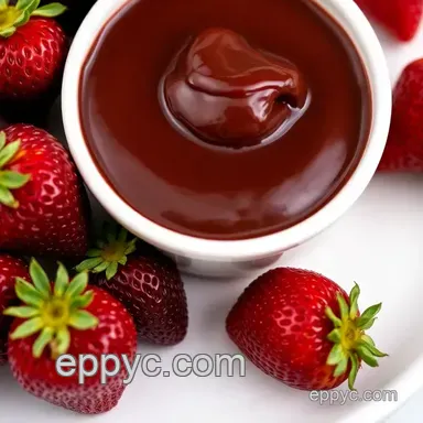 How to Dip Fresh Strawberries in Sweet Carob Bliss: A Simple Indulgence! Recipe Card