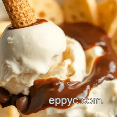 Easy Chocolate-Dipped Vanilla Ice Cream Bliss: A Family Favorite Treat