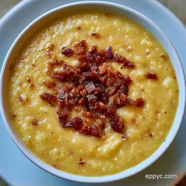 Dutch Oven Potato Soup with Bacon Recipe Card
