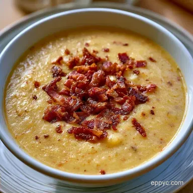 Dutch Oven Potato Soup with Bacon