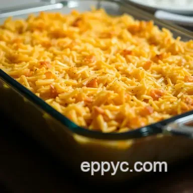 Easy Cheesy Hashbrown Casserole Recipe Easy: My Family’s Comfort Classic Recipe Card