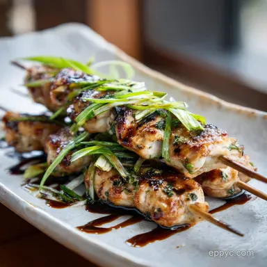 Easy Chicken Yakitori Skewers for 4 Servings