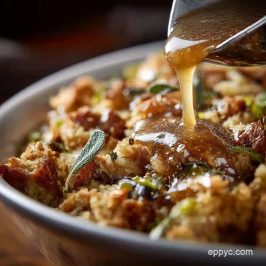 Crockpot Dressing: Stress-Free, Moist Sage Classic for Thanksgiving Recipe Card