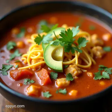 Effortless Fiesta Chicken Crockpot Tortilla Soup Recipe