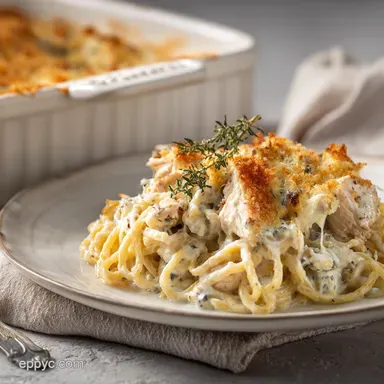 Turkey Tetrazzini Recipe: Easy Creamy Leftover Casserole