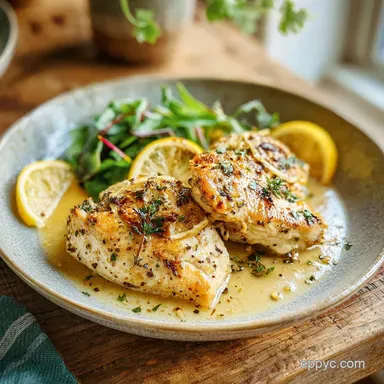 Easy Dinner Idea with Lemon Garlic Chicken in 25 Min