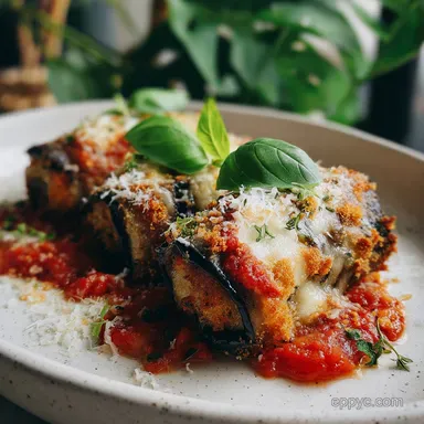 Eggplant Rollatini Recipe | Roasted, Creamy Filling