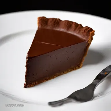 Evaporated Milk Chocolate Pie Lighter Than You Think