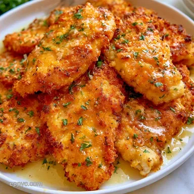 Parmesan Fried Chicken for 4 Servings