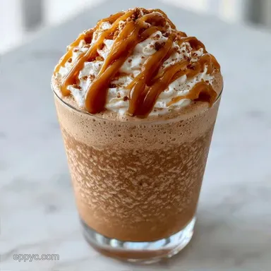 Frozen Caramel Coffee in 15 Minutes