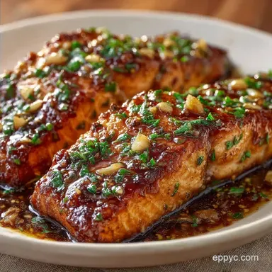 Garlic Brown Sugar Salmon in 25 Minutes