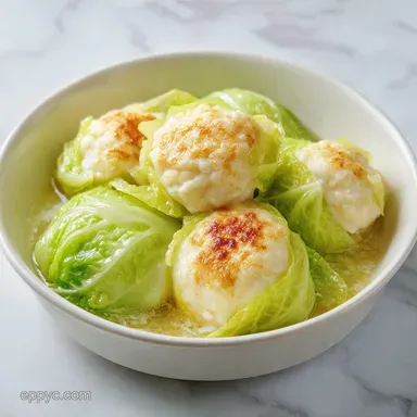 German Cabbage and Dumplings in 45 Min Recipe Card