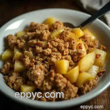 My Easy & Delicious Apple Crisp Gluten Free Recipe &ndash; A Family Favorite! Recipe Card