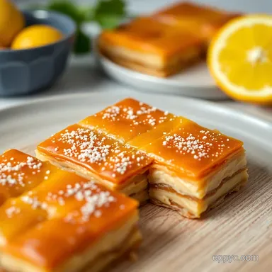 Golden Honey baklava recipe: A Taste of the Mediterranean Recipe Card
