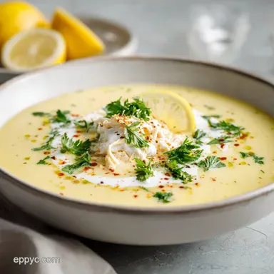 Greek Lemon Chicken Soup: A Silky Avgolemono in 45 Minutes Recipe Card