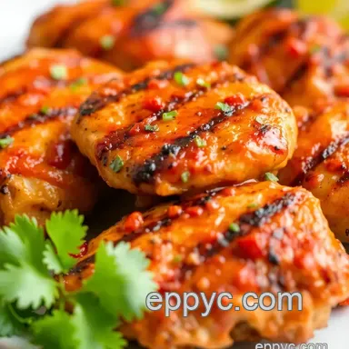 Grilled Mexican Chicken: Easy Red Pepper Marinade Recipe! Recipe Card