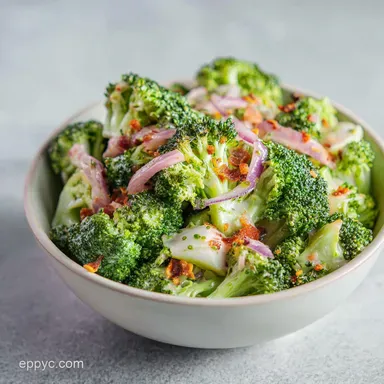 Best Broccoli Salad Recipe in 15 Minutes Recipe Card