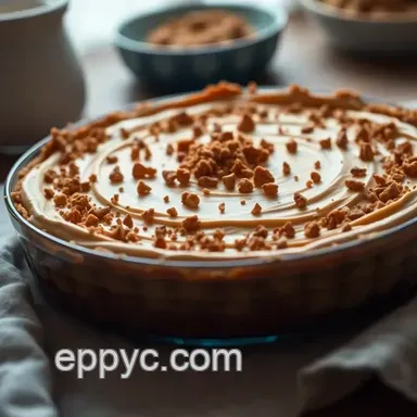 Heavenly No-Bake Peanut Butter Pie: A Family Favorite Dessert Recipe Card