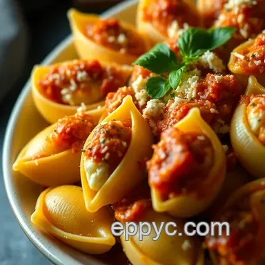 Easy & Delicious Stuffed Shells with Ricotta Cheese: A Family Favorite Recipe Card
