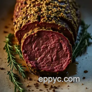 Delicious Herb-Crusted Roasted Tenderloin: My Family's Favourite Recipe Recipe Card