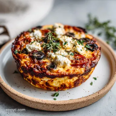 Cottage Cheese Pizza Bowl in 7 Minutes