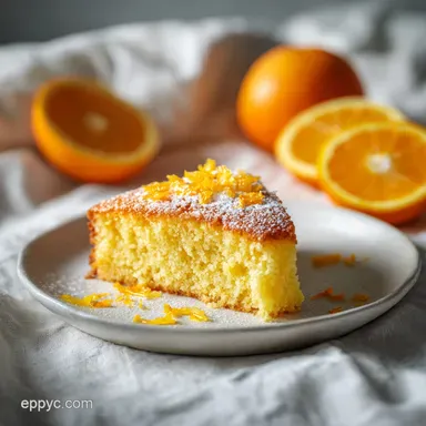 Homemade Orange Cake: Moist Citrus Dessert in 65 Minutes