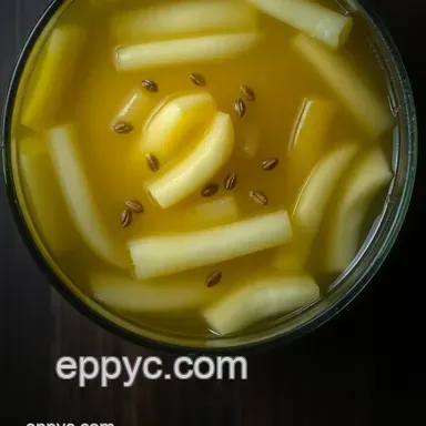 How to Make Homemade Pickling Brine: Easy Malt Vinegar Substitute Recipe Card