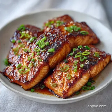 Honey Air Fryer Salmon in 15 Minutes